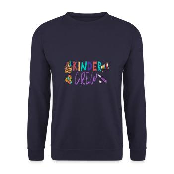 Enfants mignons - Sweat-shirt Unisexe - marine - Devant - Alina (178cm) & Michal (187cm)