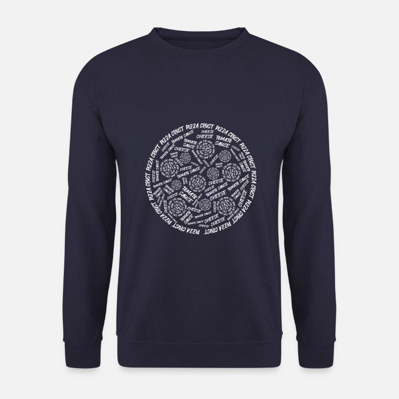Pizza - Unisex Sweatshirt - navy