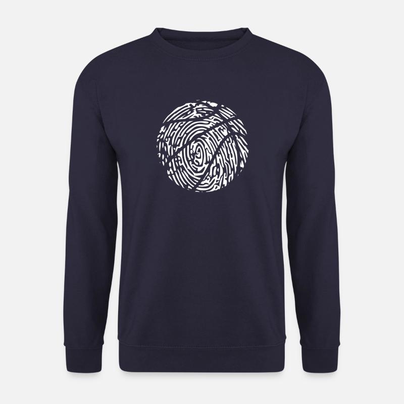 Basketball Shirt DNA Fingerabdruck - Unisex Pullover - Navy
