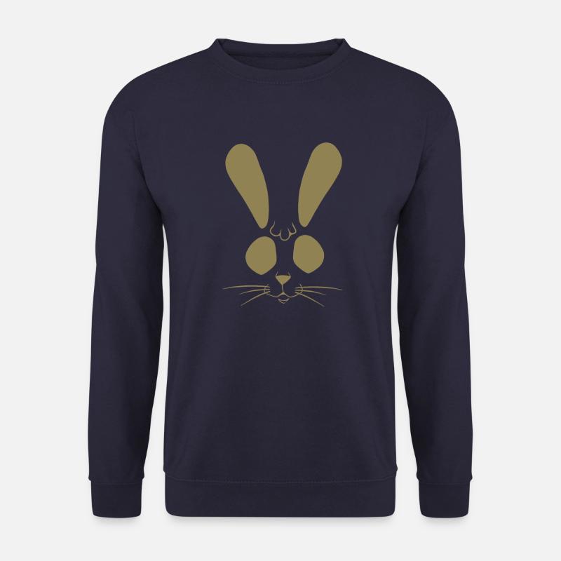 rabbit easter - Unisex Sweatshirt - navy