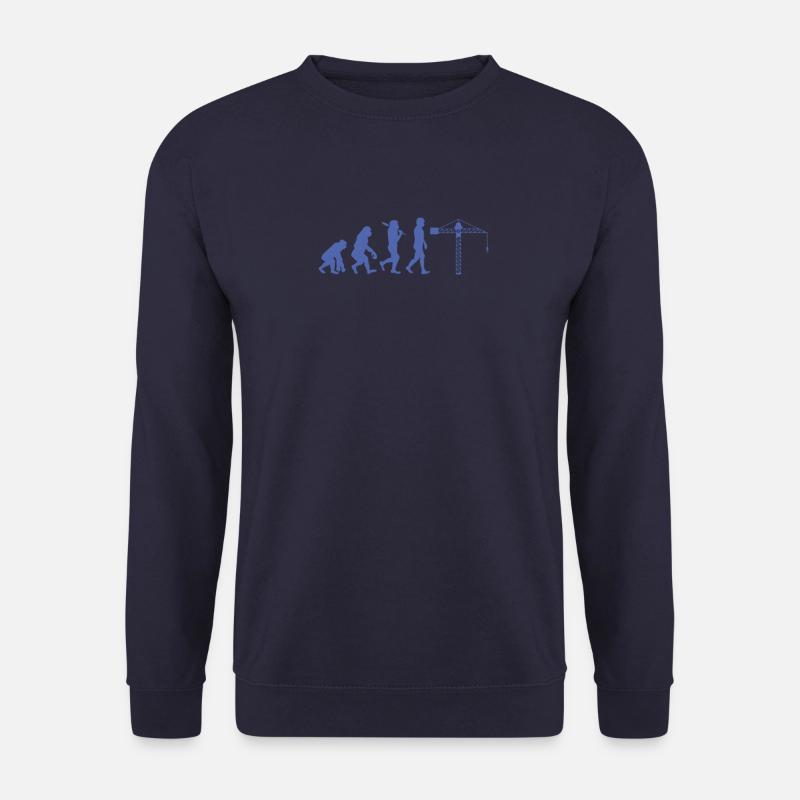 Kranführer Evolution - Unisex Pullover - Navy