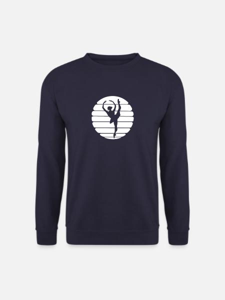 Ballerina Ballettänzerin Sonnenuntergang Ballett - Unisex Pullover - Navy
