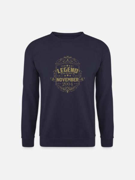 Eine Legende wurde im November 2004 geboren - Unisex Pullover - Navy