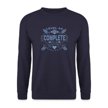 44. Console de jeu GEburtstag Gamer - Sweat-shirt Unisexe - marine - Devant - Alina (178cm) & Michal (187cm)