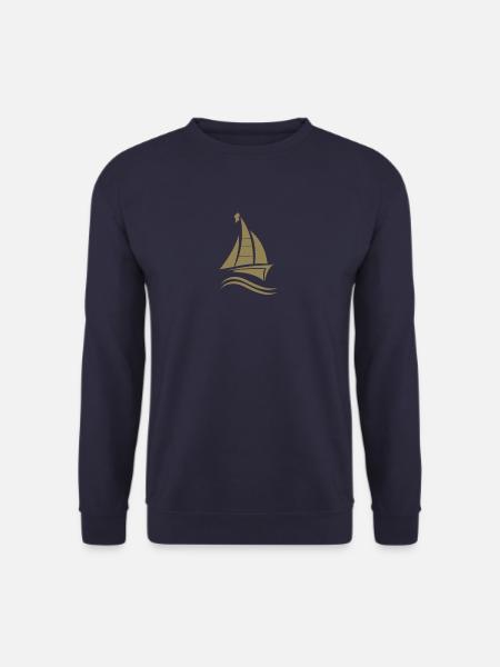 Segeln Segelboot Segelschein - Unisex Pullover - Navy