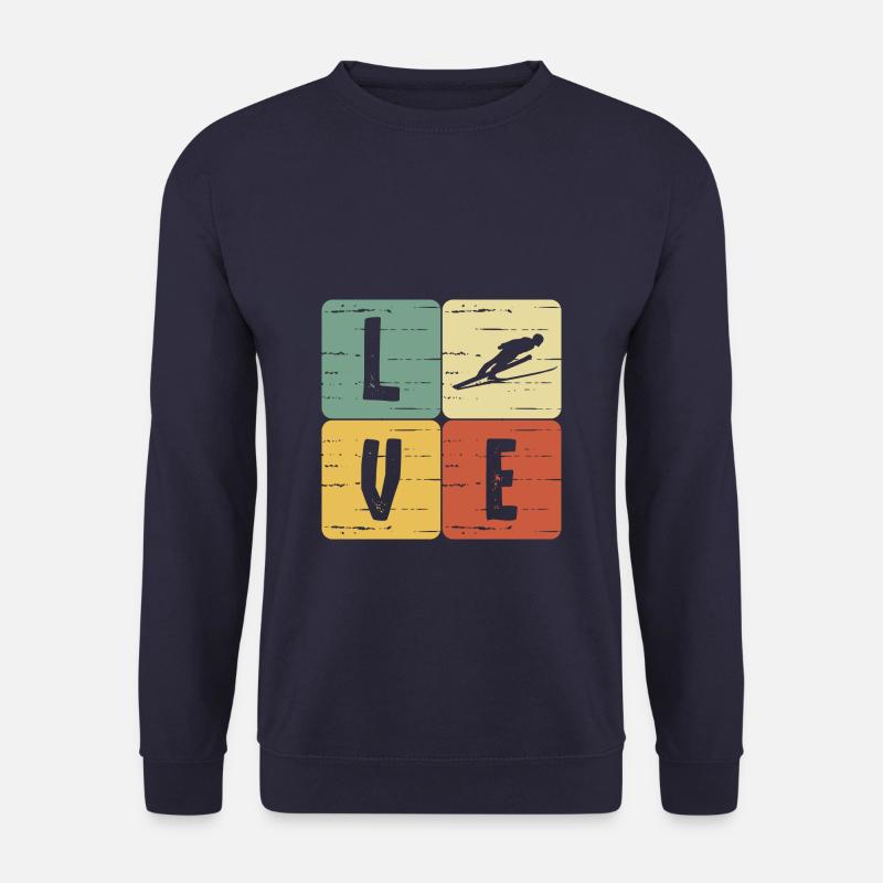 Skispringen - Unisex Pullover - Navy