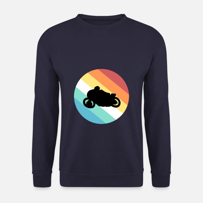 motorcycle - Unisex Sweatshirt - navy