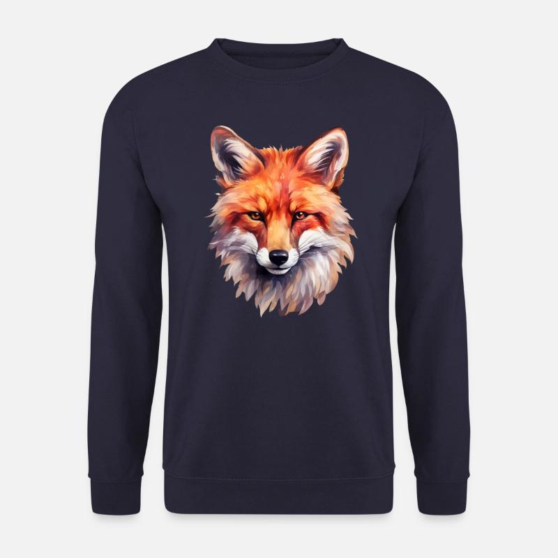 Fox - Unisex Sweatshirt - navy