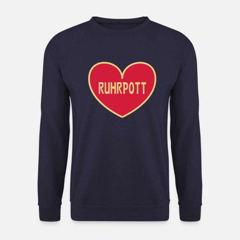 Ruhrpott Herz - Unisex Pullover - Navy