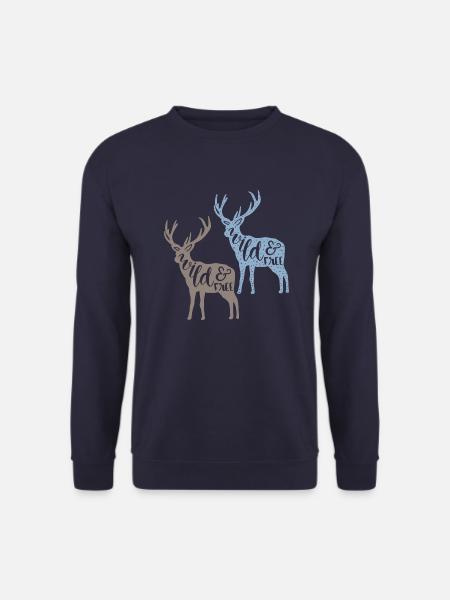 Be free at home! - Unisex Sweatshirt - navy