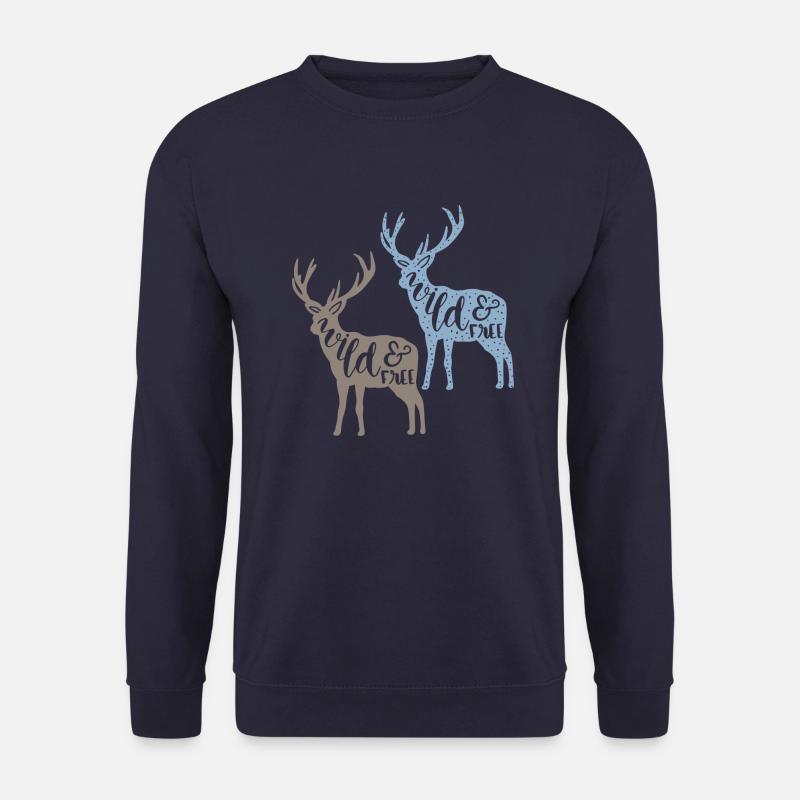 Be free at home! - Unisex Sweatshirt - navy