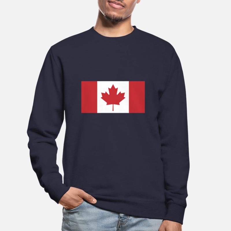 Drapeau du Canada, drapeau du Canada Sweat-shirt Unisexe