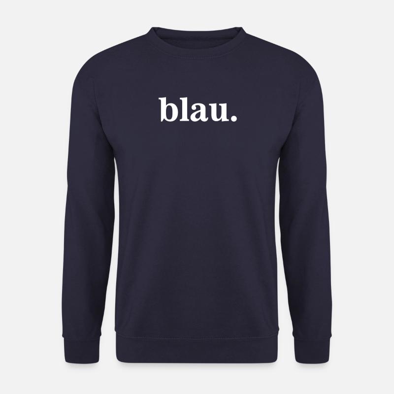 blau, Farbe - Unisex Pullover - Navy