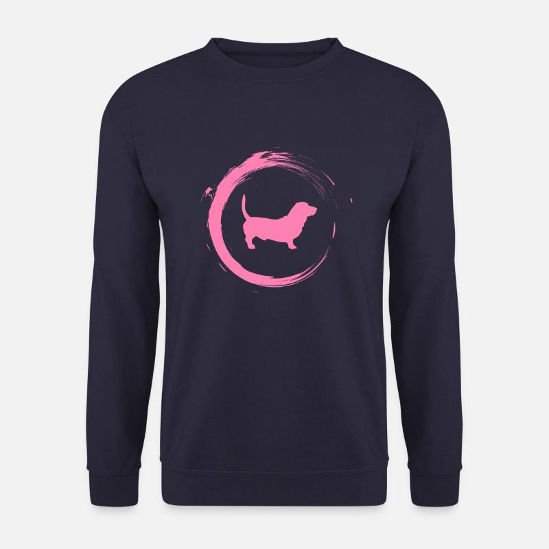 dachshund - Unisex Sweatshirt - navy