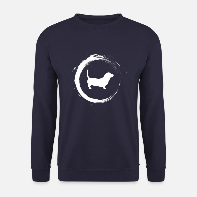 dachshund - Unisex Sweatshirt - navy