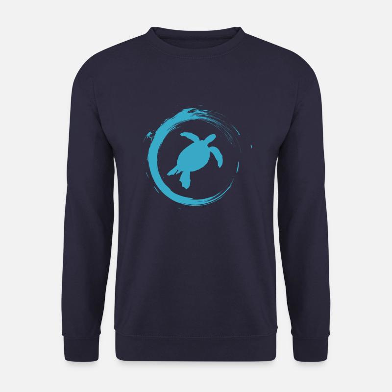 turtle - Unisex Sweatshirt - navy