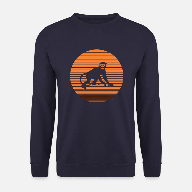 monkey - Unisex Sweatshirt - navy