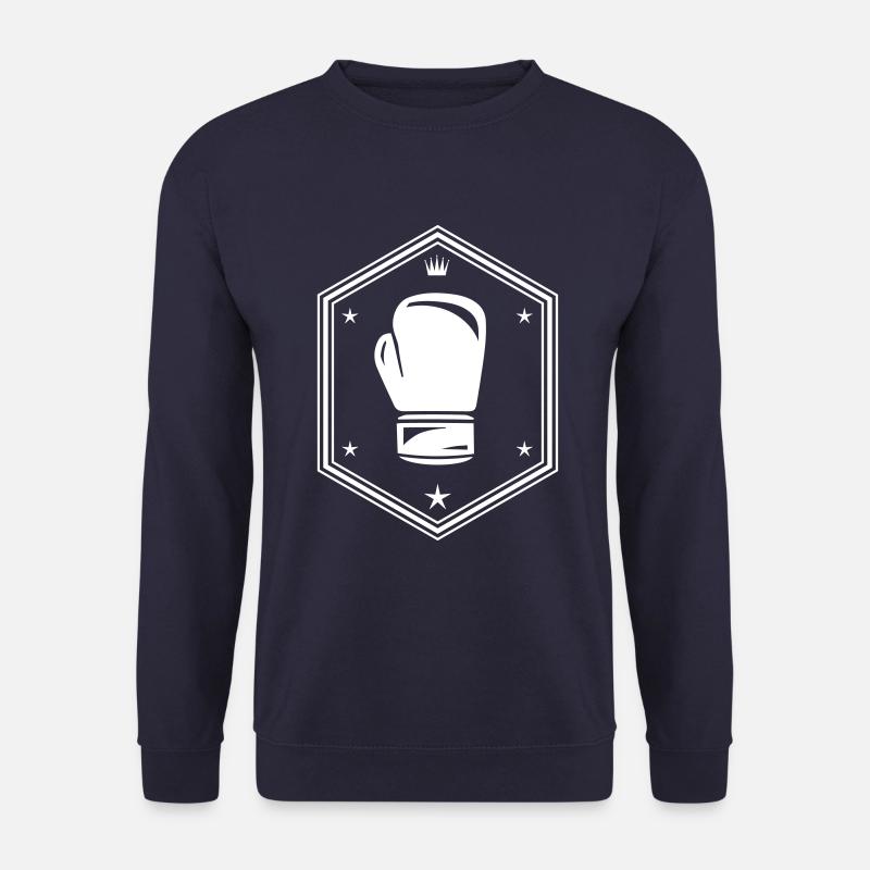 Boxhandschuhe Symbol Boxen - Unisex Pullover - Navy