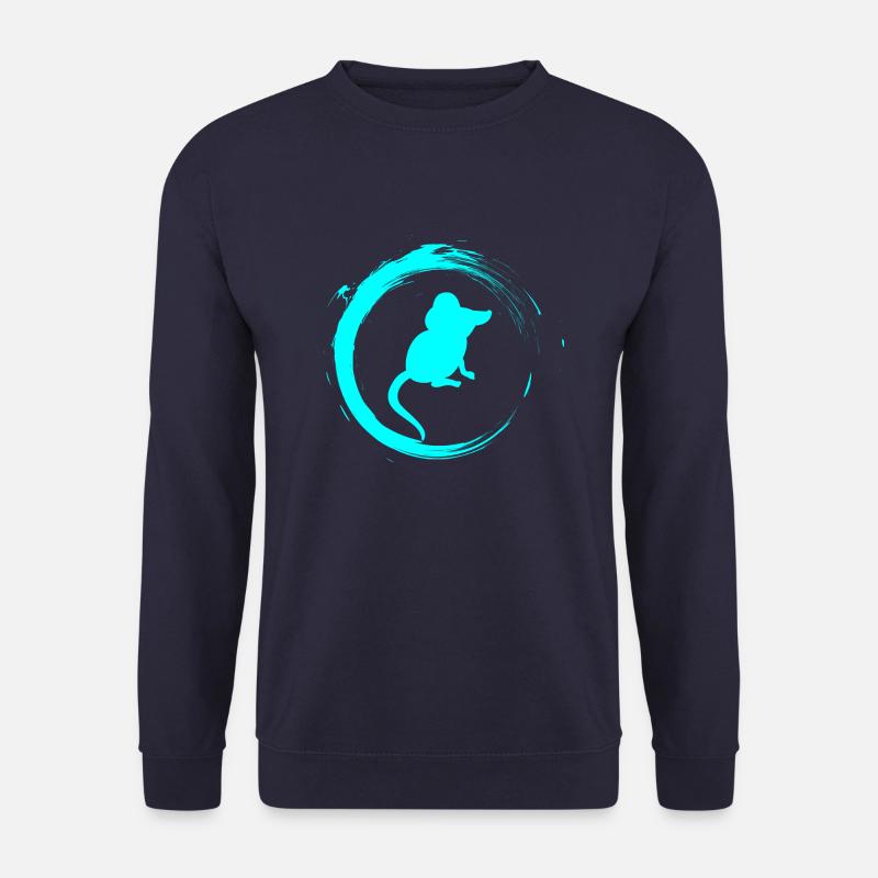 Maus - Unisex Pullover - Navy