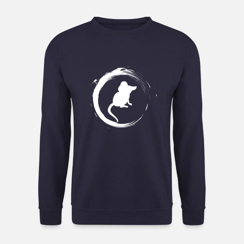 Maus - Unisex Pullover - Navy