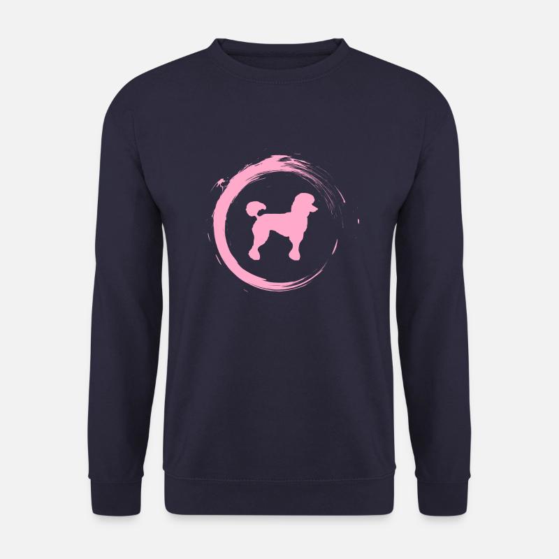 poodle - Unisex Sweatshirt - navy