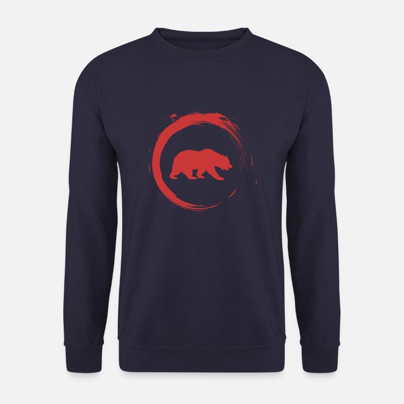 bear - Unisex Sweatshirt - navy