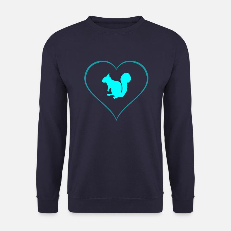 squirrel - Unisex Sweatshirt - navy