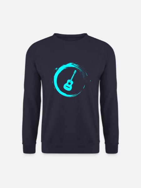 Gitarre - Unisex Pullover - Navy
