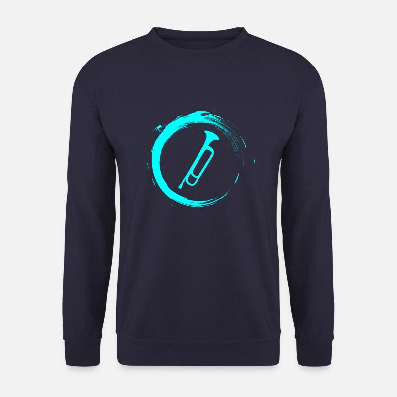 Trompete - Unisex Pullover - Navy