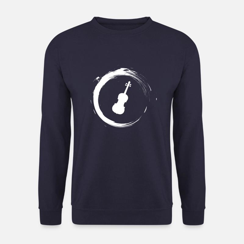 violin - Unisex Sweatshirt - navy