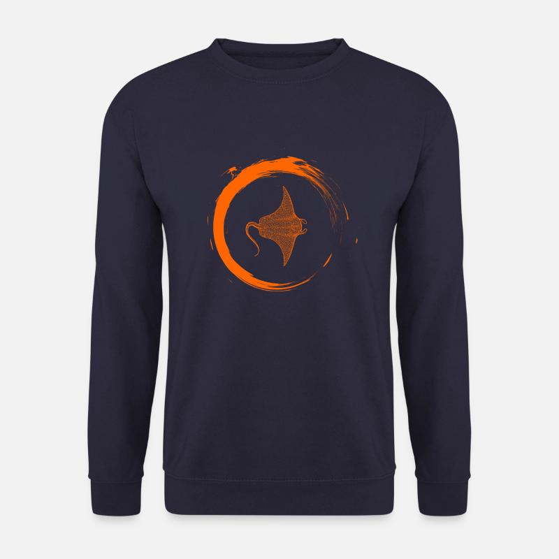 Rochen - Unisex Pullover - Navy