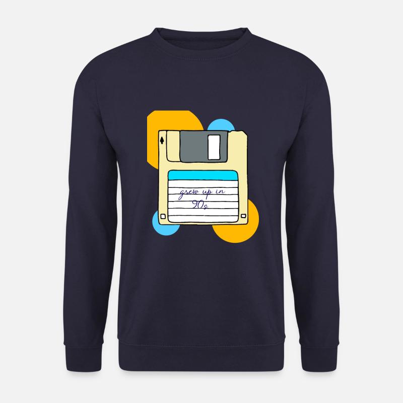 90er 90er 90er 90er 90er - Unisex Pullover - Navy