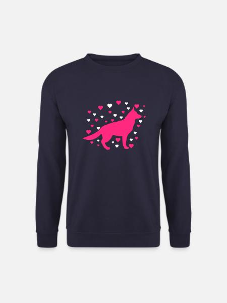 German shepherd - Unisex Sweatshirt - navy