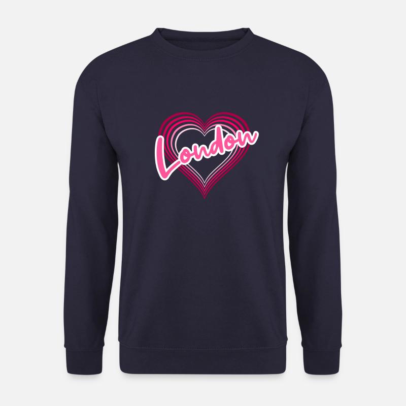 London - Unisex Pullover - Navy