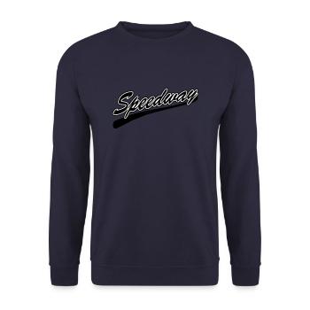 Speedway - Unisex Pullover - Navy - Vorne - Alina (178cm) & Michal (187cm)