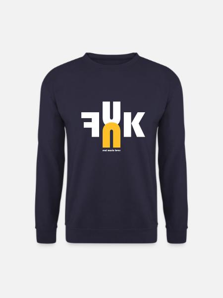 FUNK - real music lover - musician - band - Unisex Sweatshirt - navy