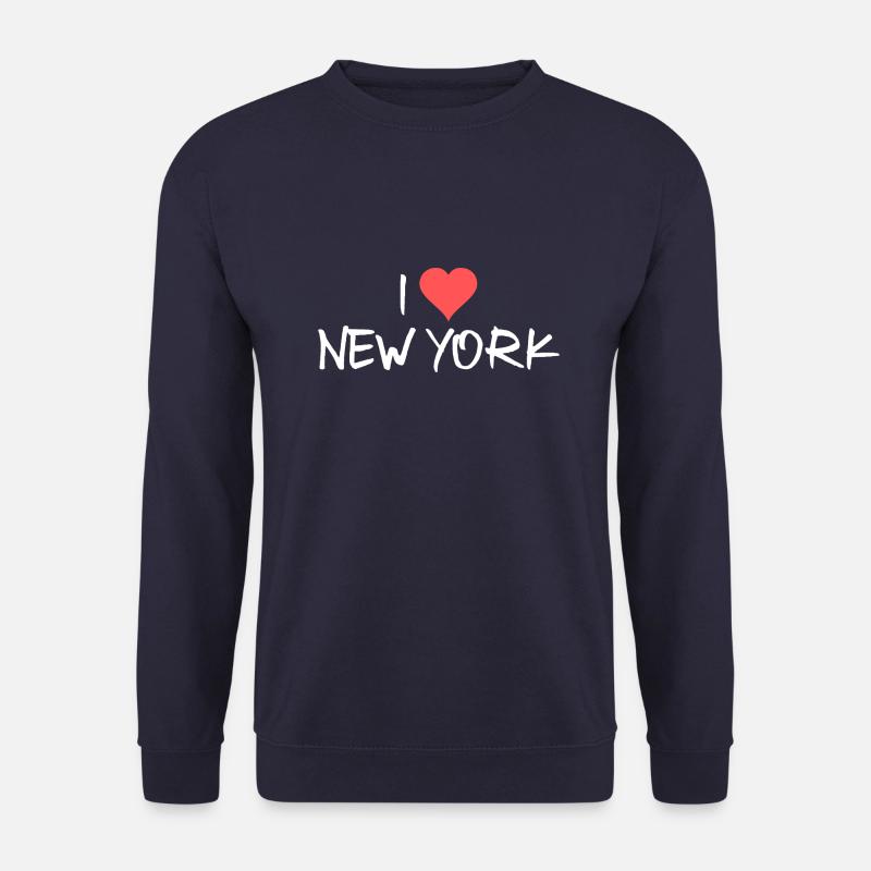 New York - Sweat-shirt Unisexe - marine