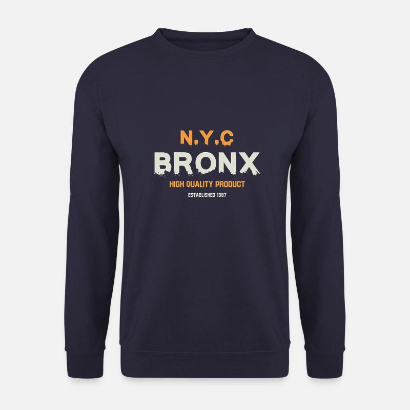 N.Y.C Bronx - MOMO - Unisex Pullover - Navy
