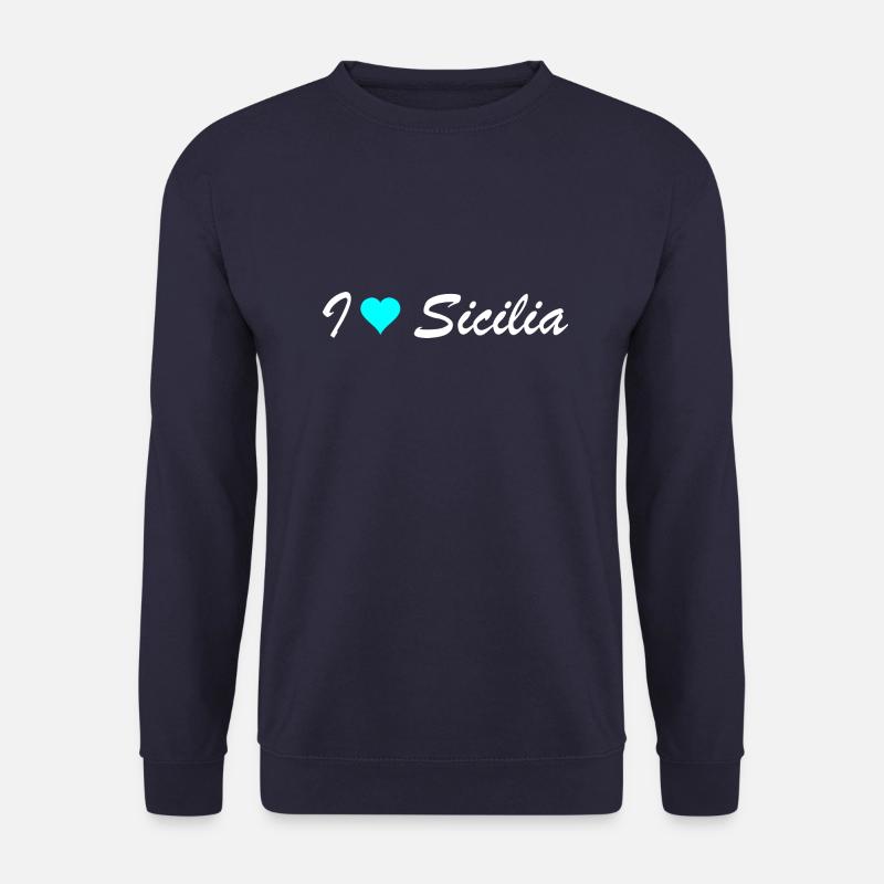 Sicile - Sweat-shirt Unisexe - marine