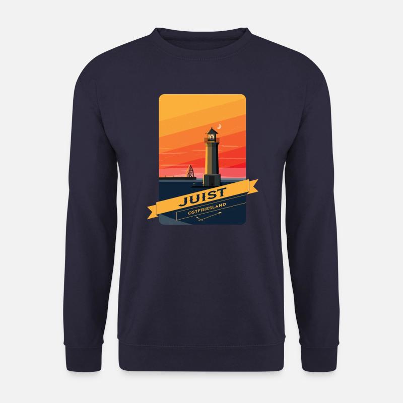 Lighthouse Juist - Unisex Sweatshirt - navy