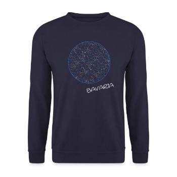 Bavaria - Unisex Pullover - Navy - Vorne - Alina (178cm) & Michal (187cm)