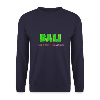 Bali - Indonesien - Unisex Pullover - Navy - Vorne - Alina (178cm) & Michal (187cm)