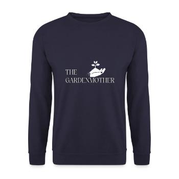 La Gardenmother - Sweat-shirt Unisexe - marine - Devant - Alina (178cm) & Michal (187cm)