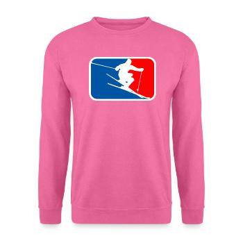 ski logo - Unisex Pullover - Pink - Vorne