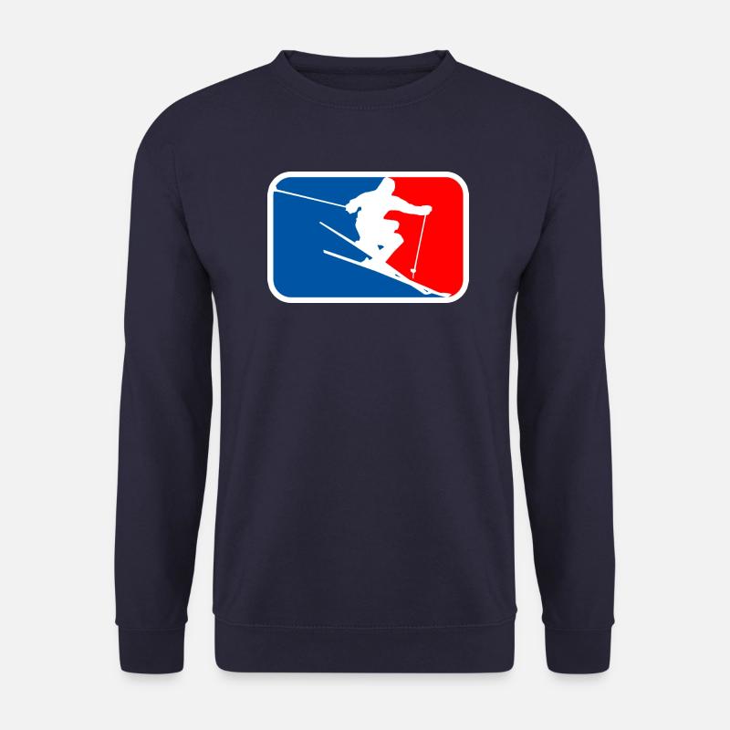 logo de ski - Sweat-shirt Unisexe - marine
