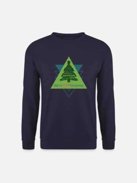 Merry Pinoy Christmas - Philippinen Design - Unisex Pullover - Navy