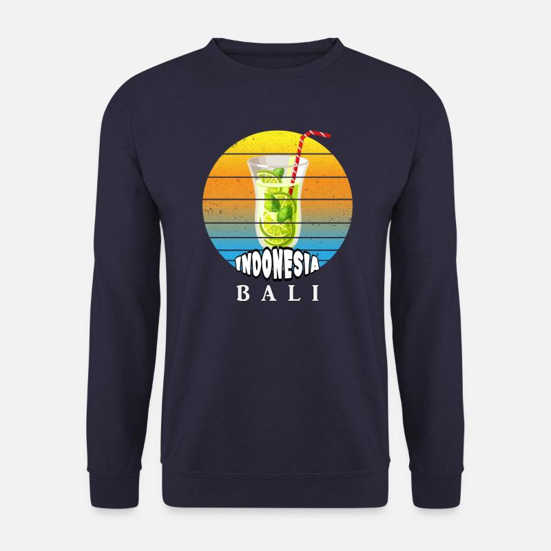 Bali - Indonesien - Unisex Pullover - Navy