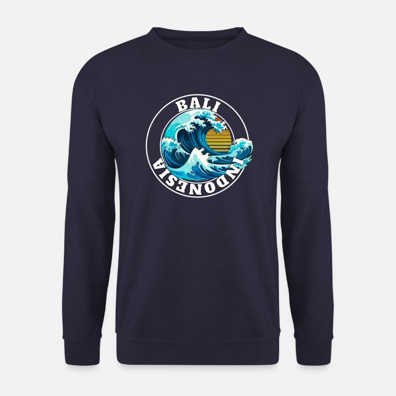Bali - Indonesien - Unisex Pullover - Navy
