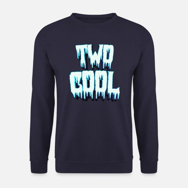 Two cool - 2nd Birthday - Unisex Sweatshirt - navy
