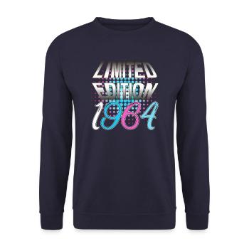 Édition limitée 1964 - Sweat-shirt Unisexe - marine - Devant - Alina (178cm) & Michal (187cm)